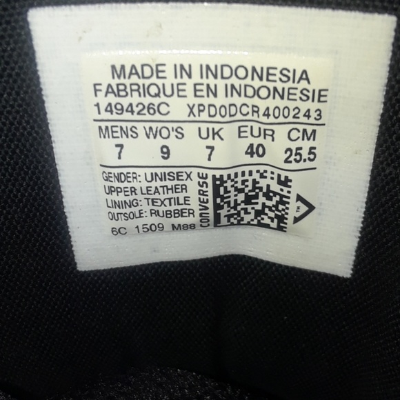 Converse All Star Original Chuck Taylor Leather Lo - Picture 6 of 8